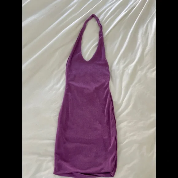 Princess Polly | Dresses | Princess Polly Purple Halter Dress | Poshmark